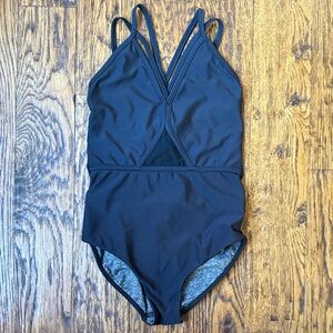 Five Dancewear Black Dance Leotard